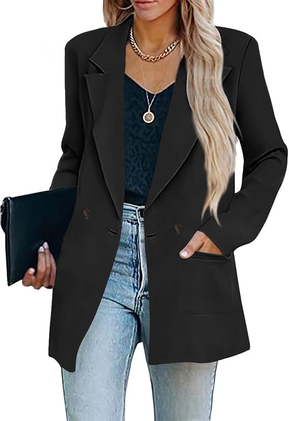 Blazer de bureau chic pour femme