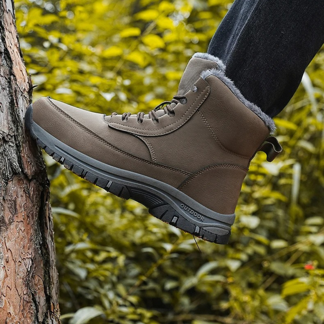 Bottes de neige avec fourrure pour hommes