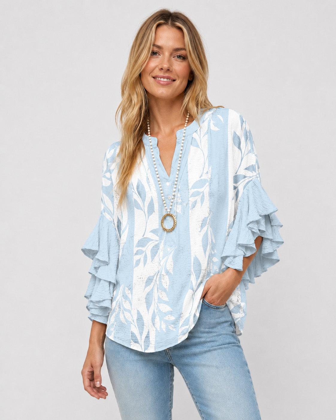 Chemisier Femme à Imprimé Floral