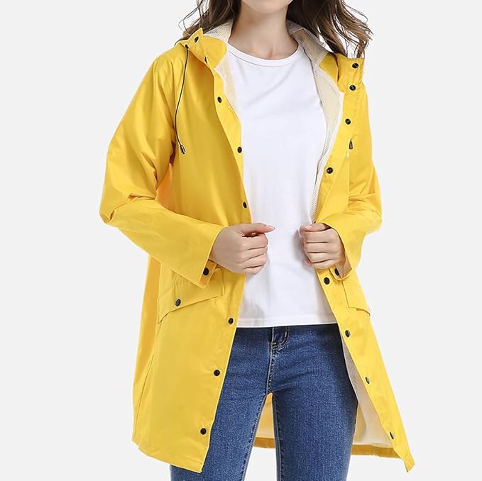 Trench-Coat Coupe-Vent pour Femme