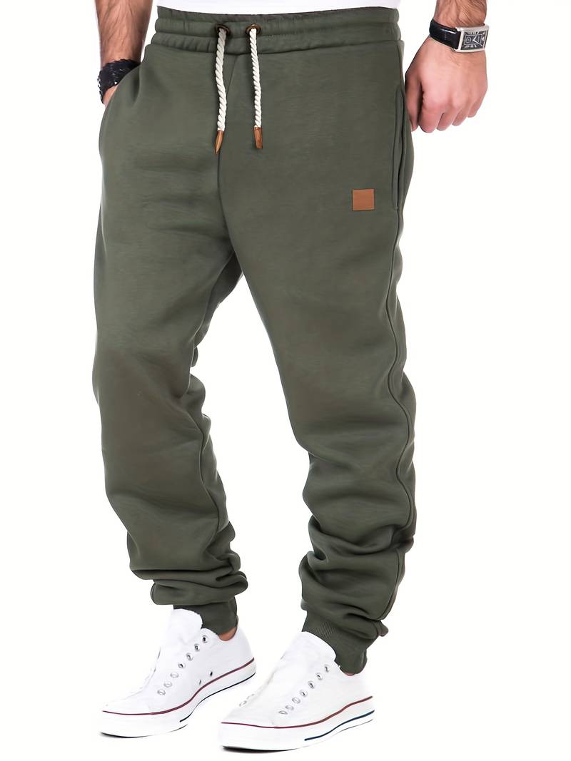 Variant image for Pantalon Homme Décontracté Coton avec Cordon de Serrage-1