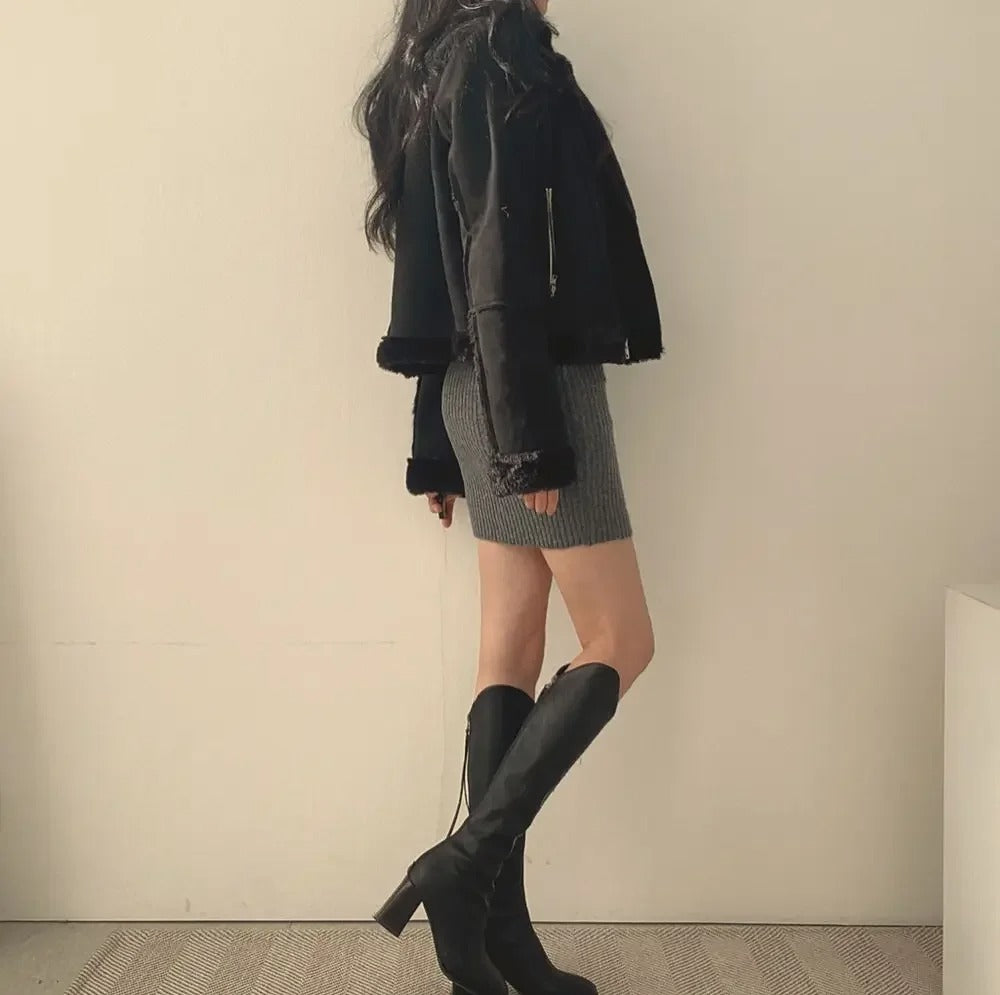 Femme Tricot Slim Moulante