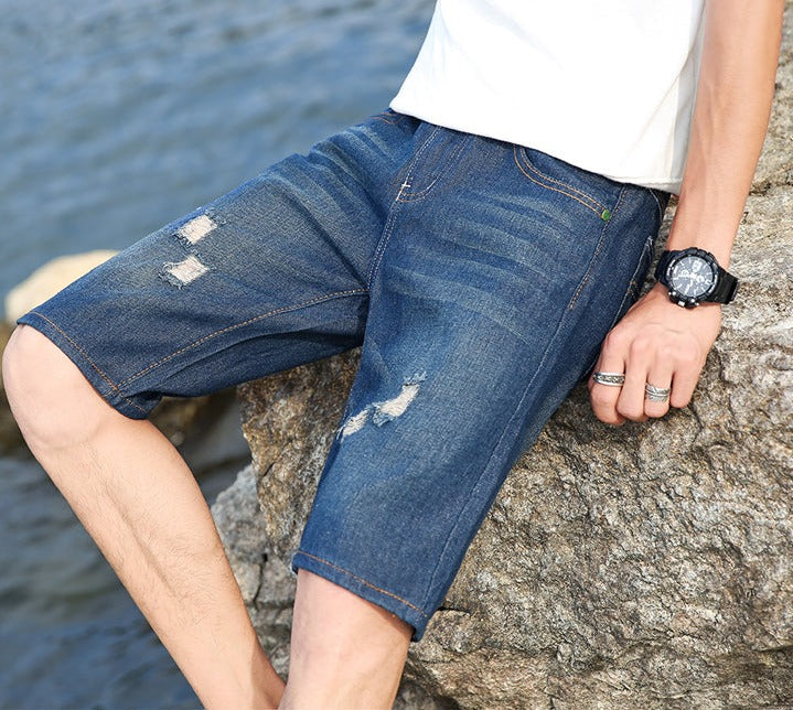 Shorts en denim pour hommes
