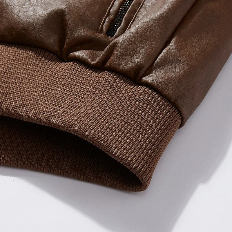 Veste de motard décontractée pour hommes