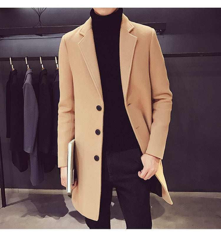 Manteau d'affaires ajusté pour hommes