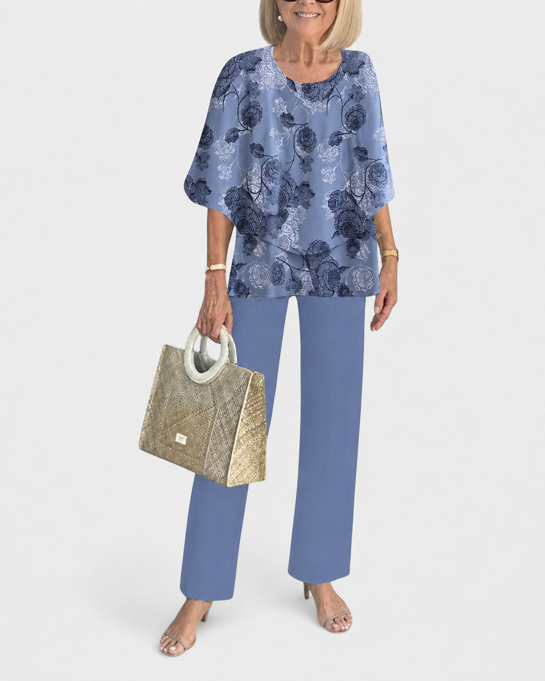 Ensemble Tailleur Femme Chic Polyvalent Deux Pièces