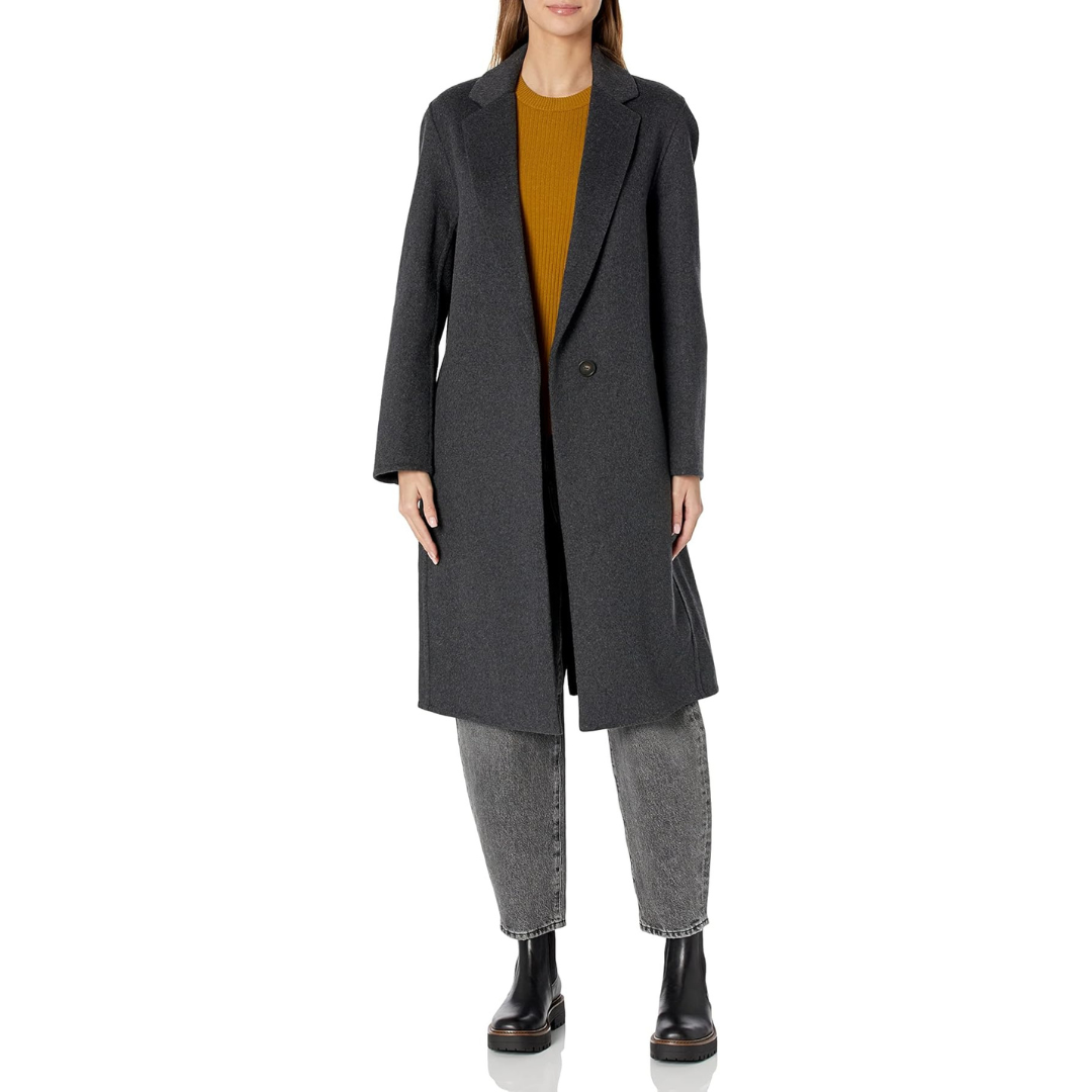 Manteau droit classique pour femmes