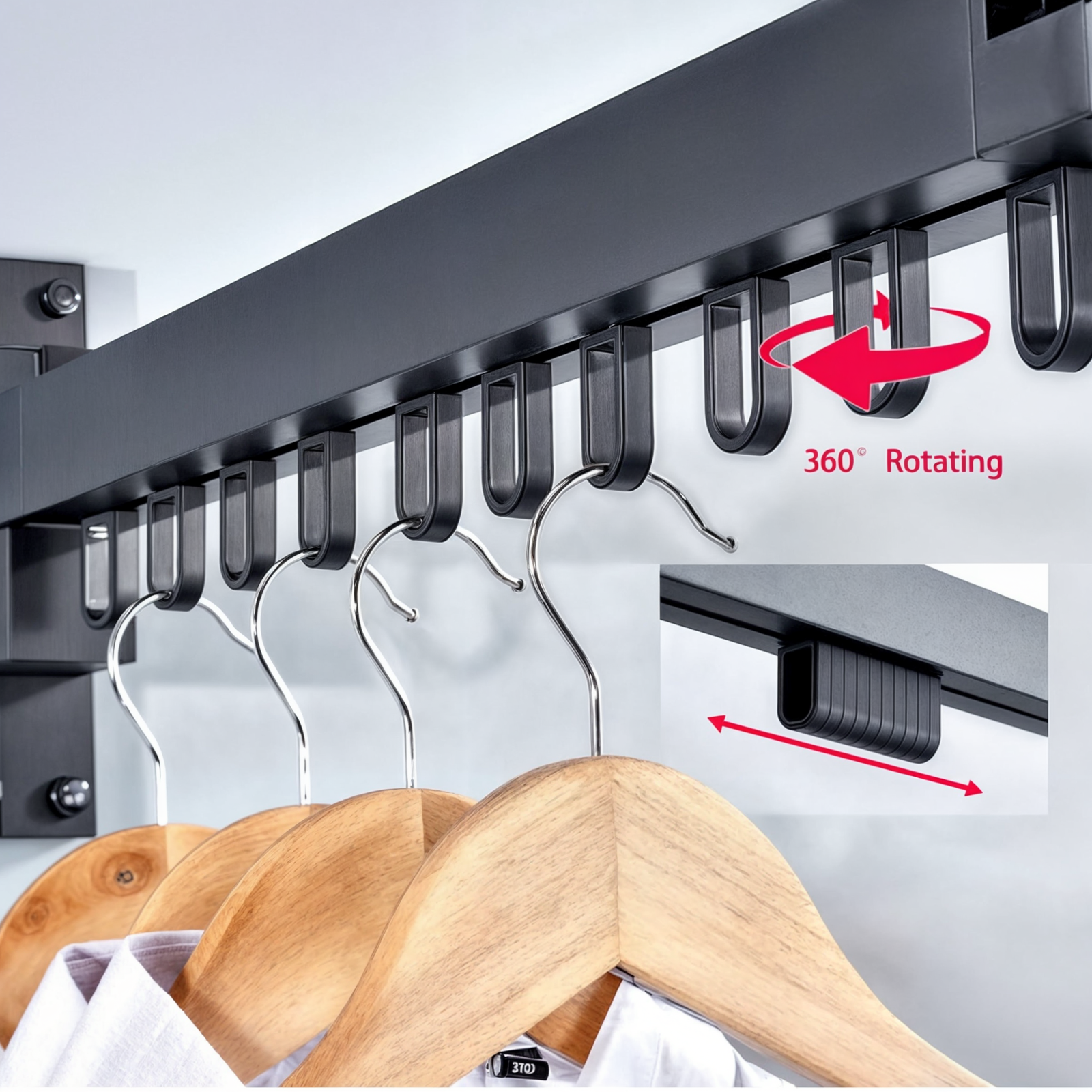 Séchoir à linge rétractable