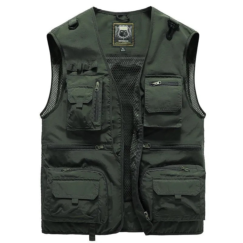 Variant image for Gilet Sans Manche Homme Contemporain Polyester Coton-25