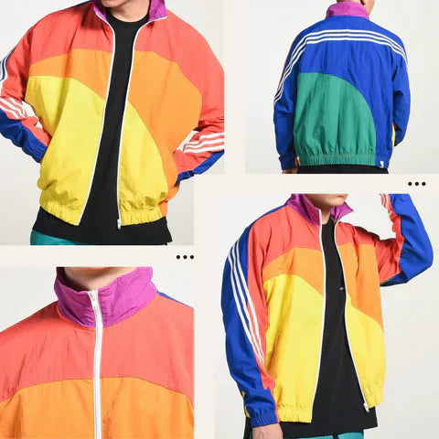 Veste Homme Rétro Style Décontracté Tissu Résistant au Vent-2