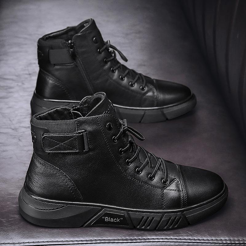 Chaussure Randonnée Homme Cuir Robuste Antidérapante 5