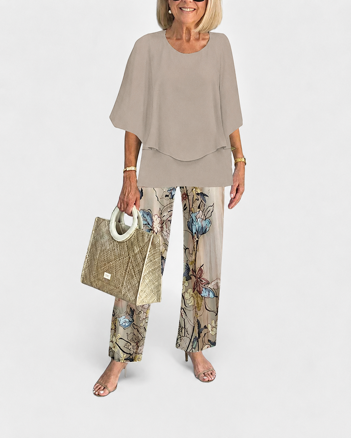 Ensemble Femme Chic à Manches Mi-Longues