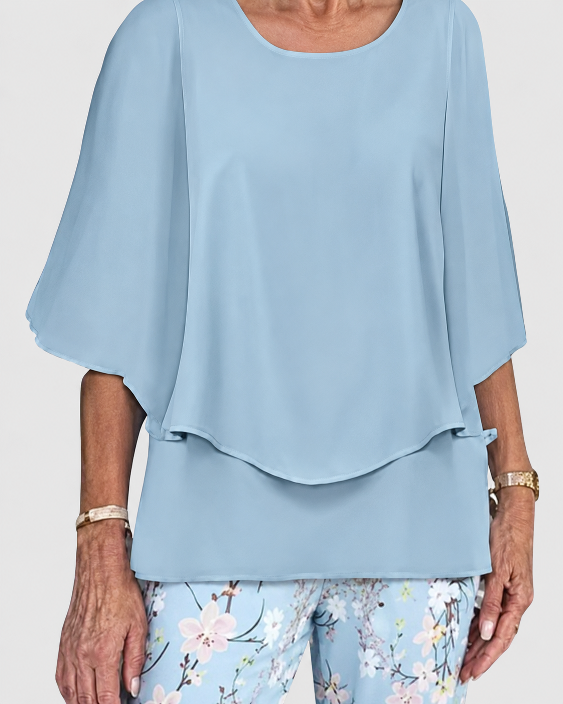 Ensemble Femme Chic à Manches Mi-Longues