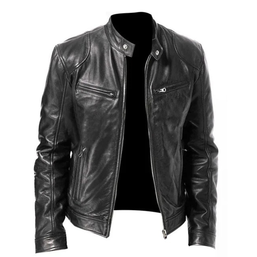 Veste de moto slim pour hommes