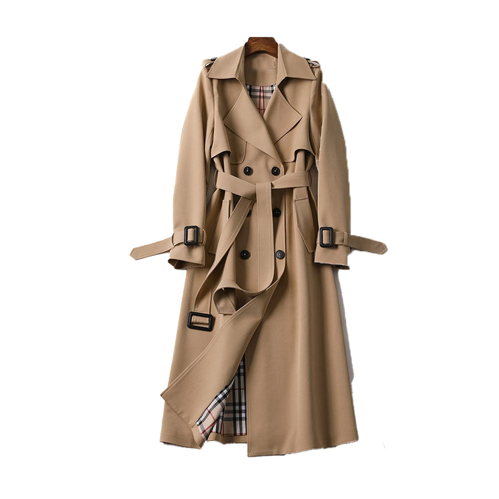 Manteau Trench pour Femmes à Double Rangée 1