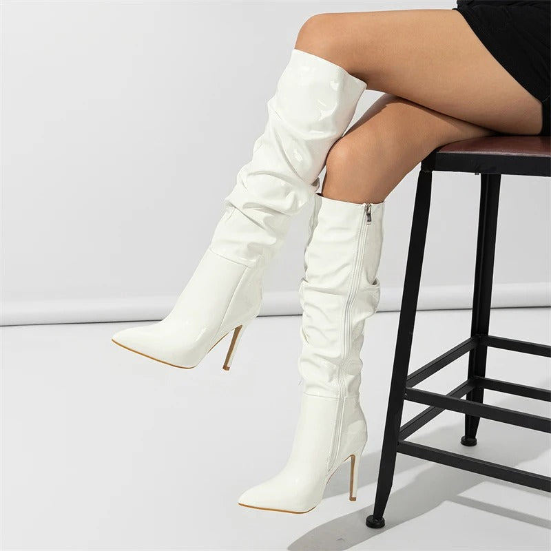 Bottes à hauteur du genou pour femmes