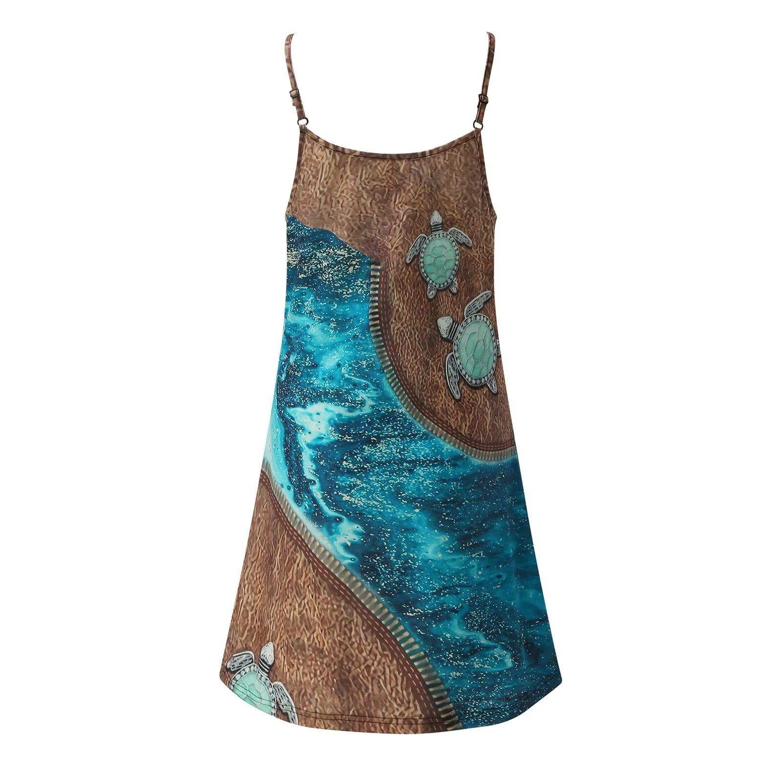 Robe Cami à imprimé tortue