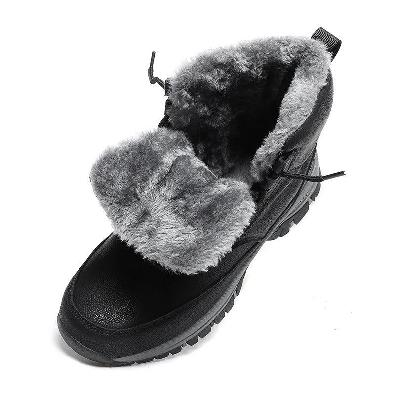 Bottes de neige avec fourrure pour hommes