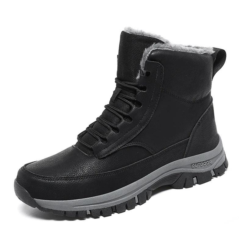 Bottes de neige avec fourrure pour hommes
