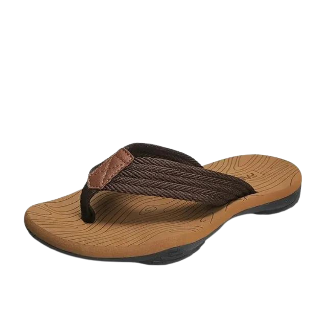 Pantoufles d'extérieur souples pour hommes