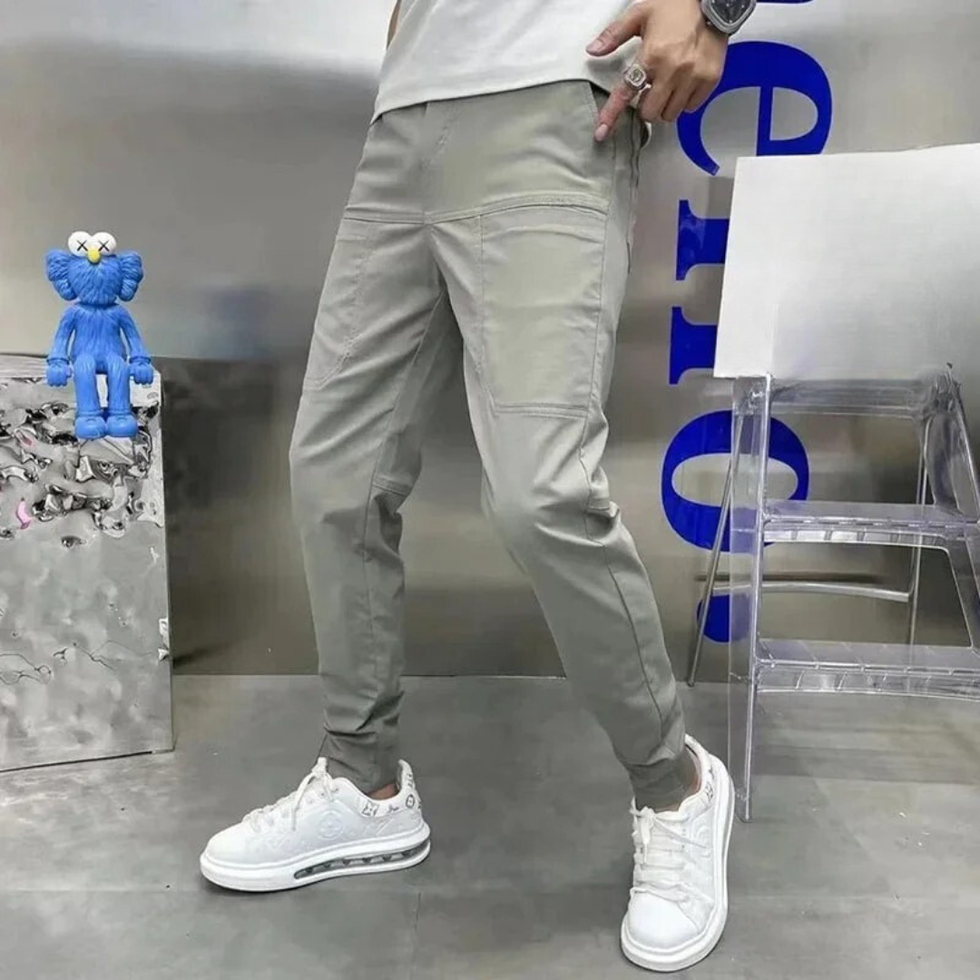 Pantalon cargo skinny pour hommes