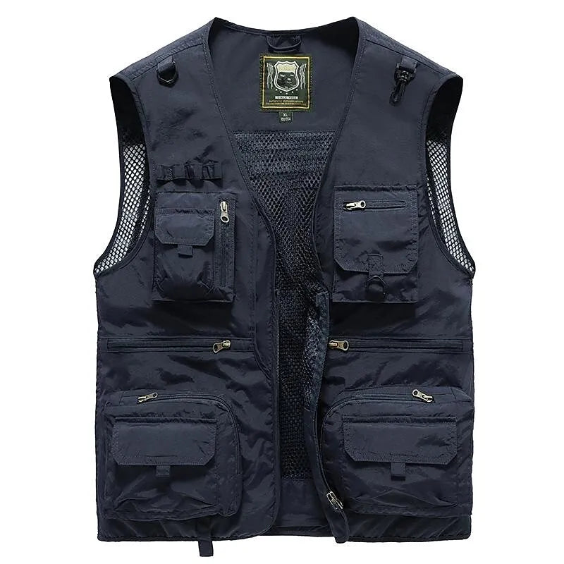 Variant image for Gilet Sans Manche Homme Contemporain Polyester Coton-33