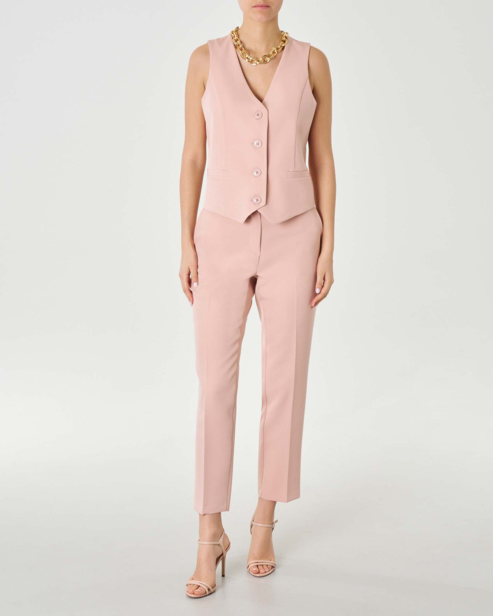 Débardeur tendance et pantalon droit élégant pour femmes