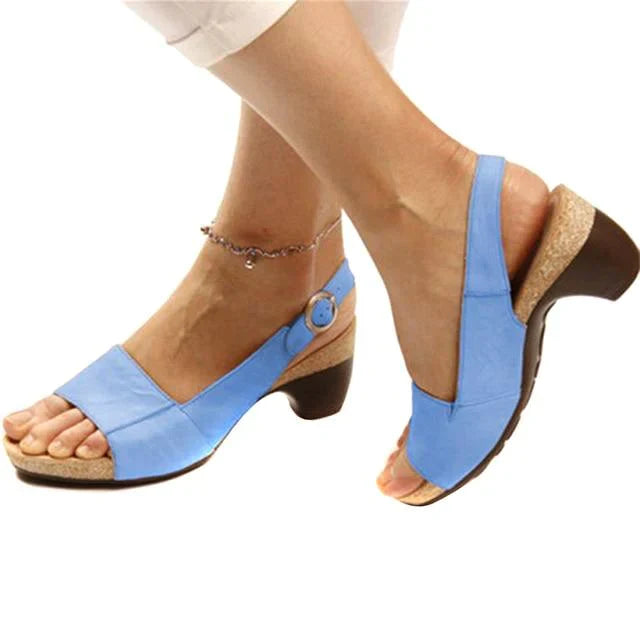 Variant image for Sandales Femmes Orthopédiques Confortables Ergonomiques Synthétiques-36