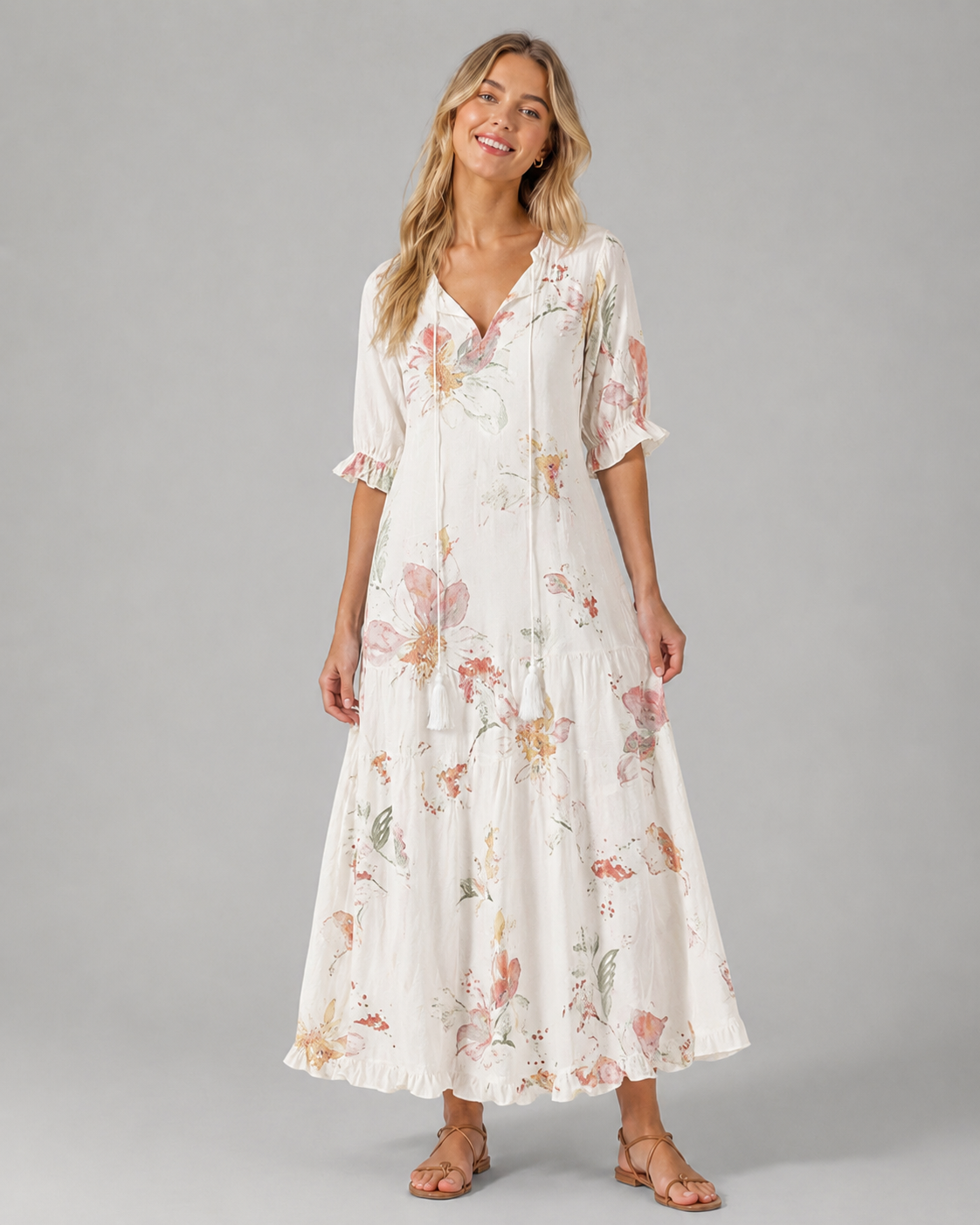 Robe d'été Bohème Vintage Femme