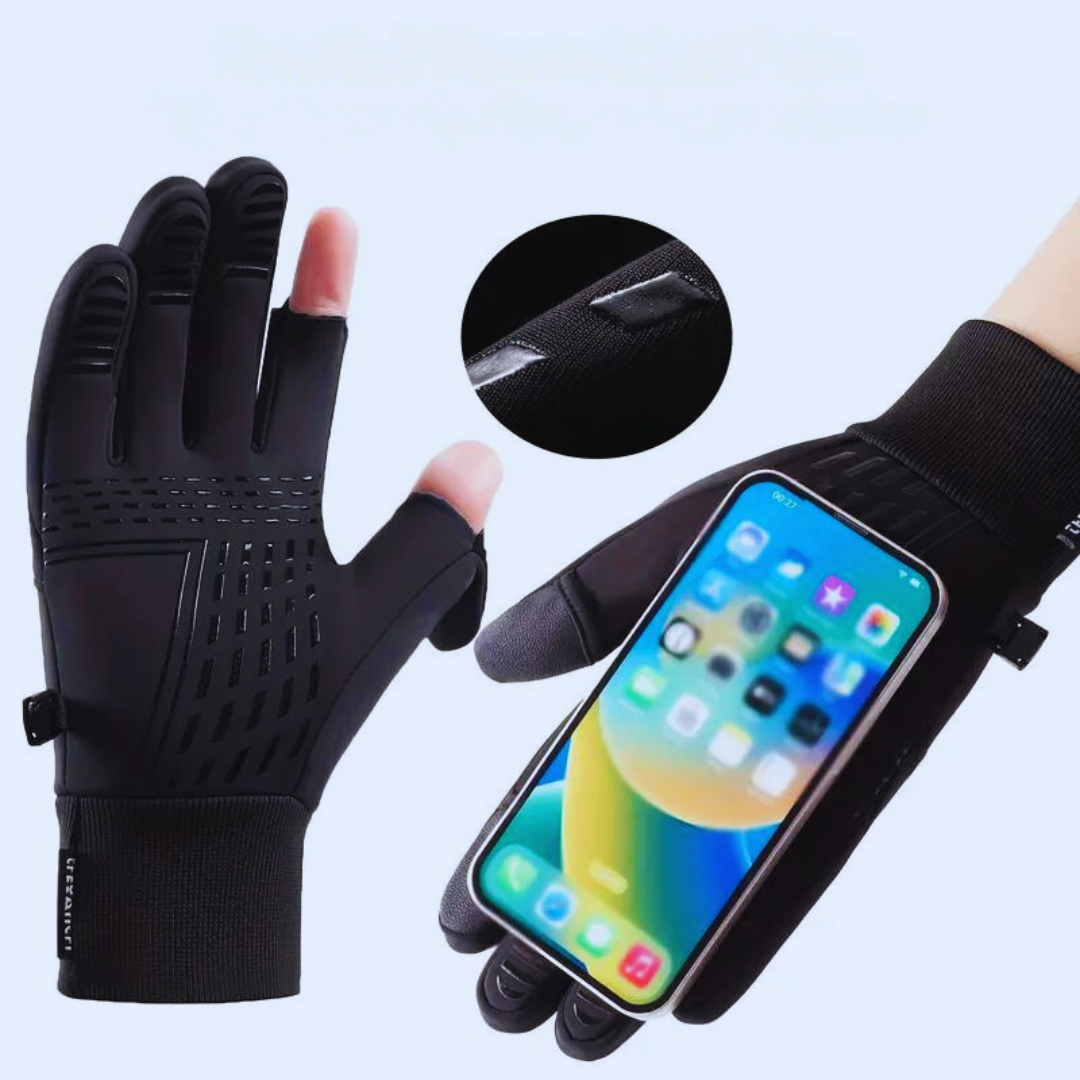 Gants d'hiver imperméables à écran tactile
