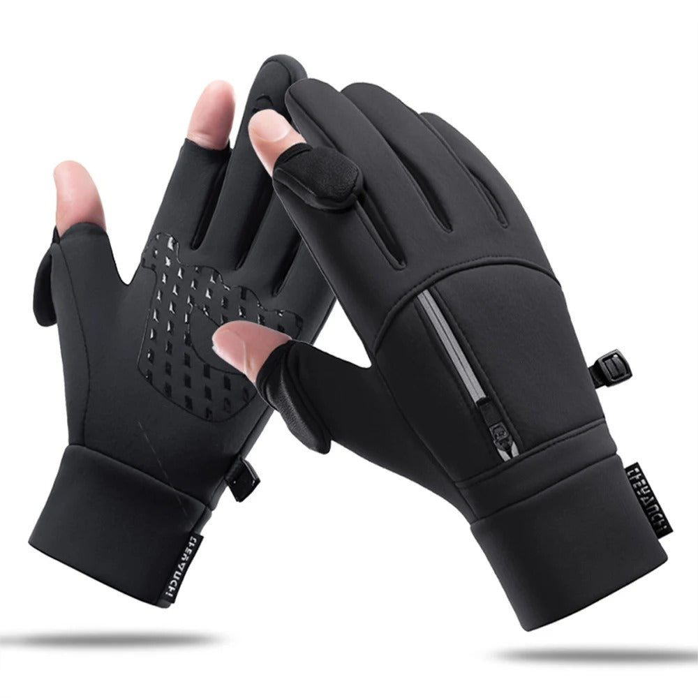 Gants imperméables à écran tactile avec poche