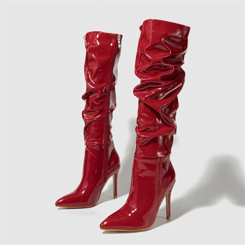 Bottes à hauteur du genou pour femmes