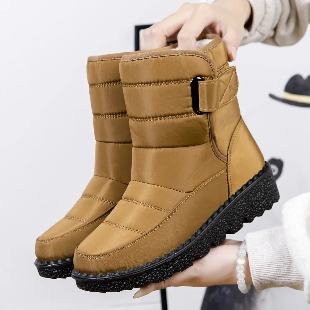 Bottes de neige imperméables antidérapantes pour femmes