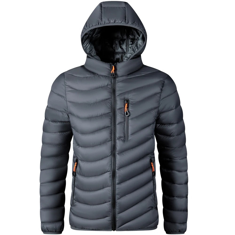 Veste légère en coton matelassé pour hommes