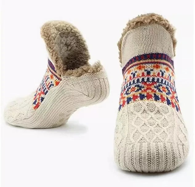 Chaussettes chaudes antidérapantes pour la maison
