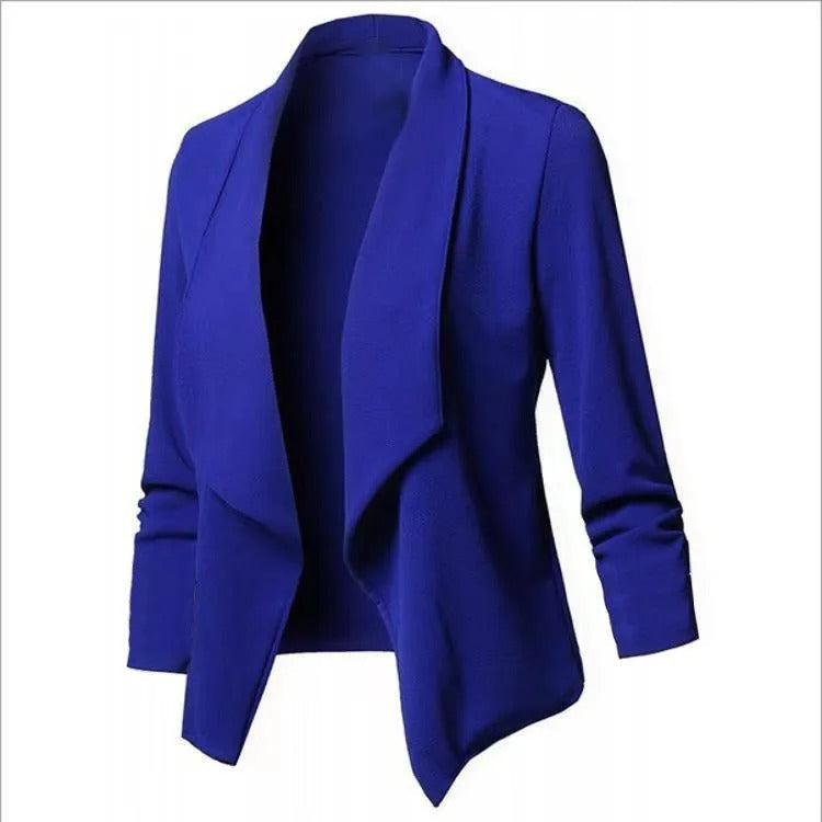 Blazer ouvert surdimensionné pour femmes