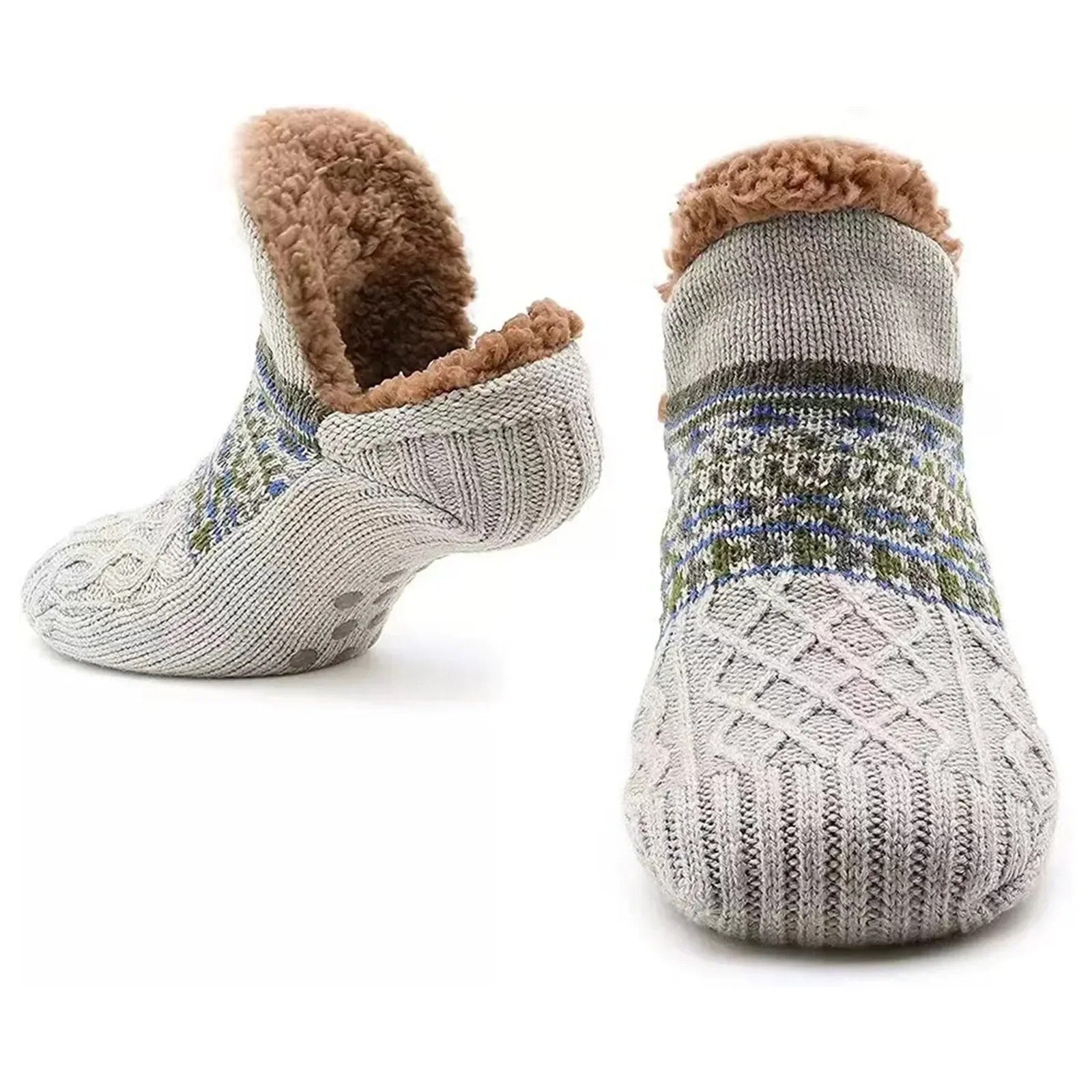 Chaussettes chaudes antidérapantes pour la maison
