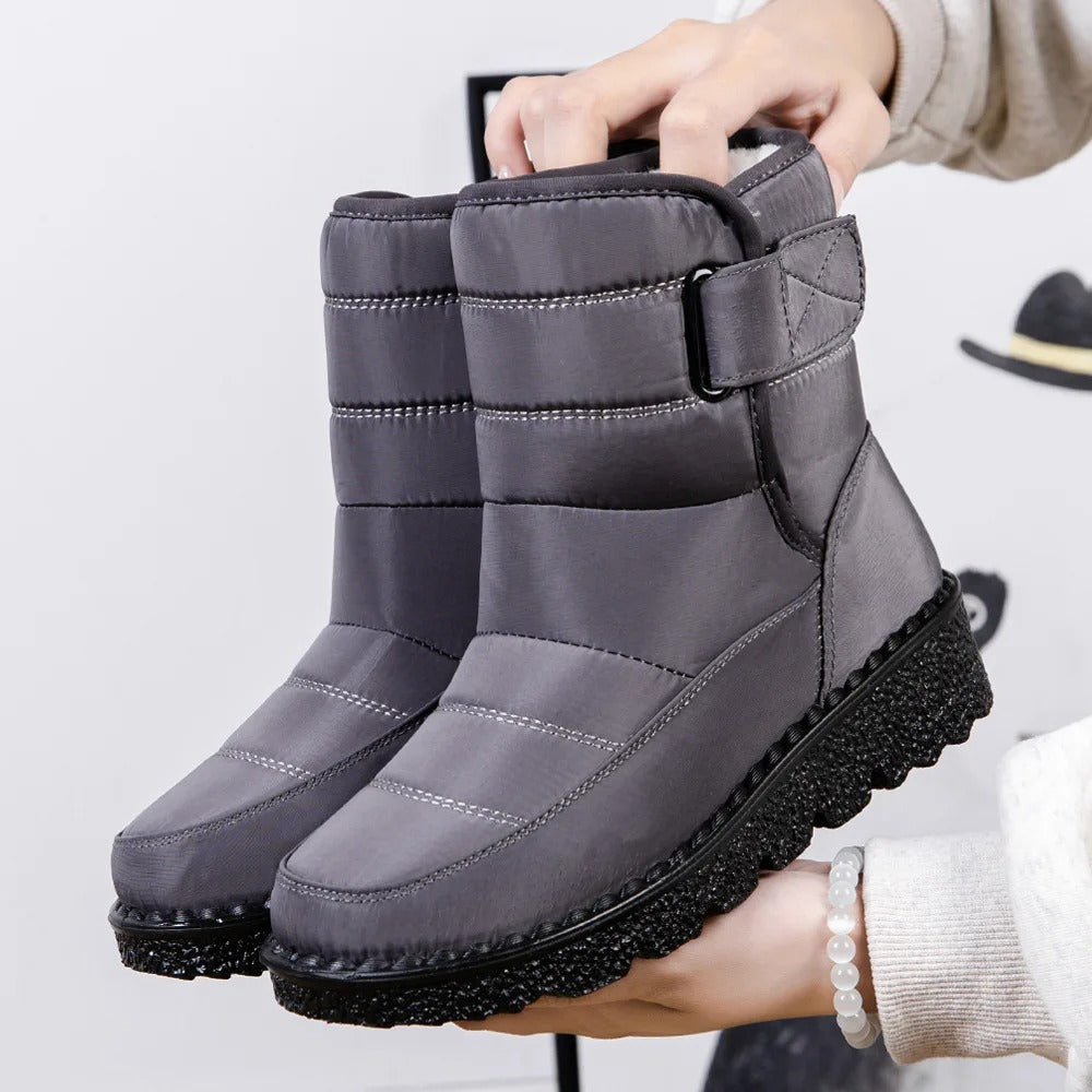 Bottes de neige imperméables antidérapantes pour femmes