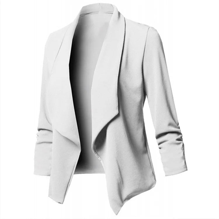 Blazer ouvert surdimensionné pour femmes