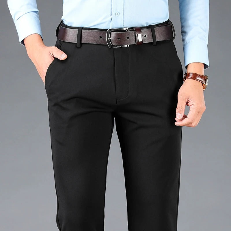 Pantalon classique extensible pour hommes