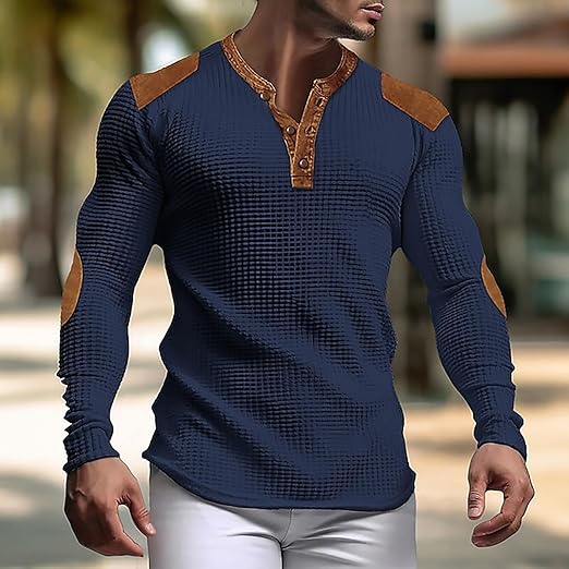 Chemise Waffle Henly pour hommes