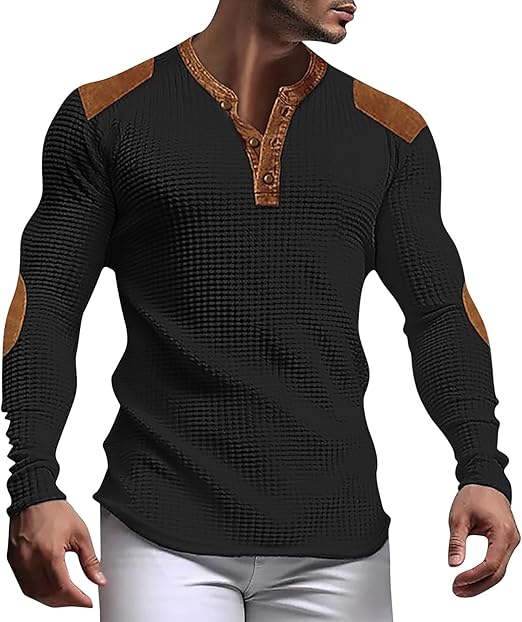 Chemise Waffle Henly pour hommes