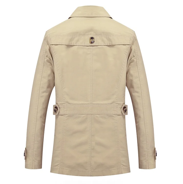 Trench-coat coupe-vent pour hommes