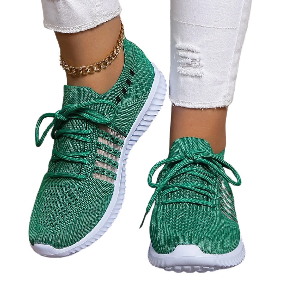 Baskets tricotées respirantes pour femmes