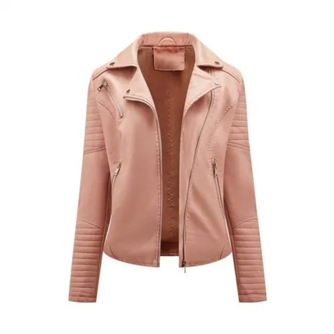 Veste en cuir pour femmes