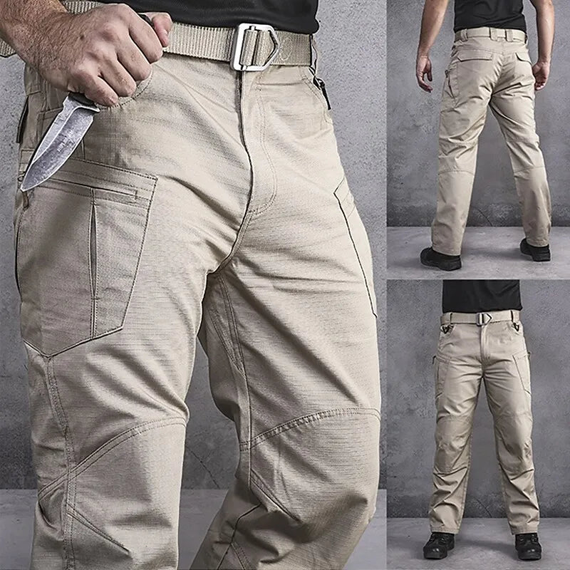 Variant image for Pantalon Cargo Homme Tactique Contemporain 100% Coton-25