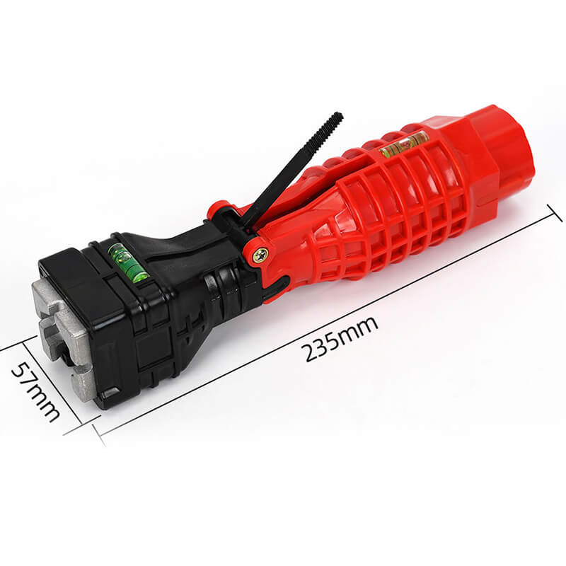 Clé à pipe pliable 18-en-1 pour tuyaux d'eau