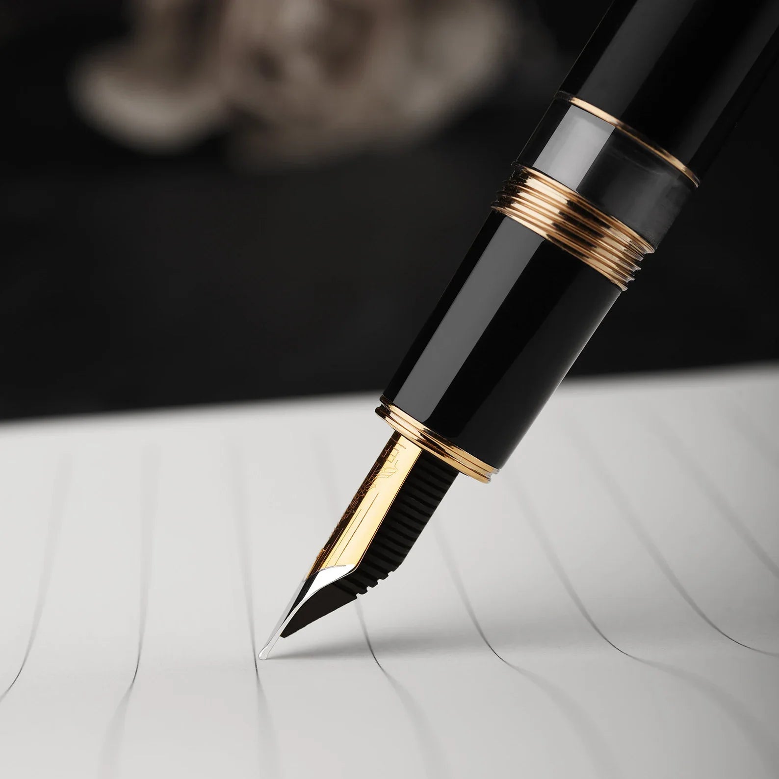 Stylo Plume de luxe à encre métallique