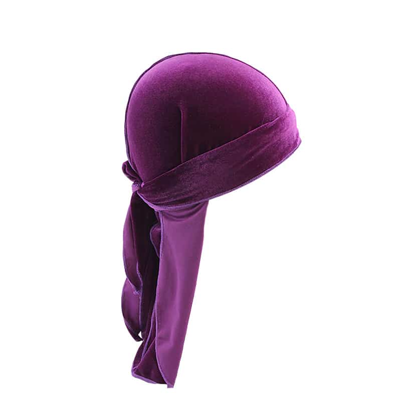 Durag en velours respirant