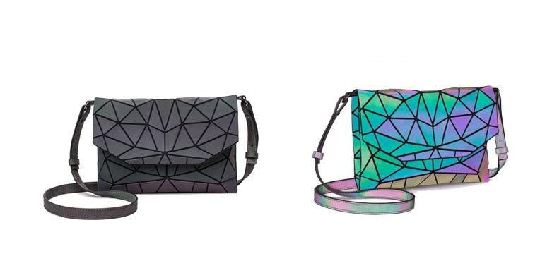 Sac à main géométrique lumineux